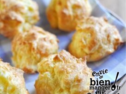 Gougeres aux 3 fromages