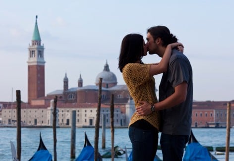 couple à venise