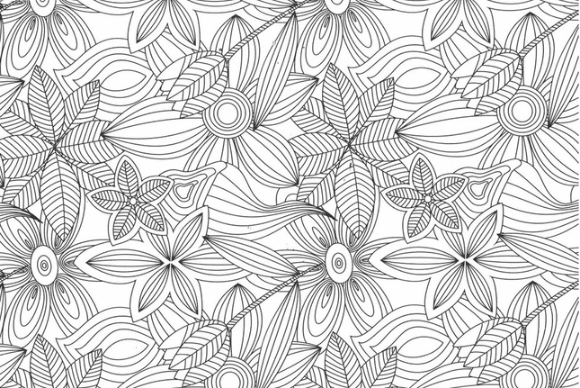 coloriage motif geotmetrique